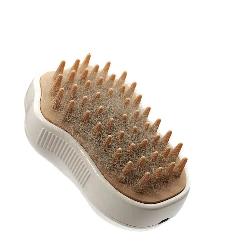 Paw-Shaped Mist Grooming Brush